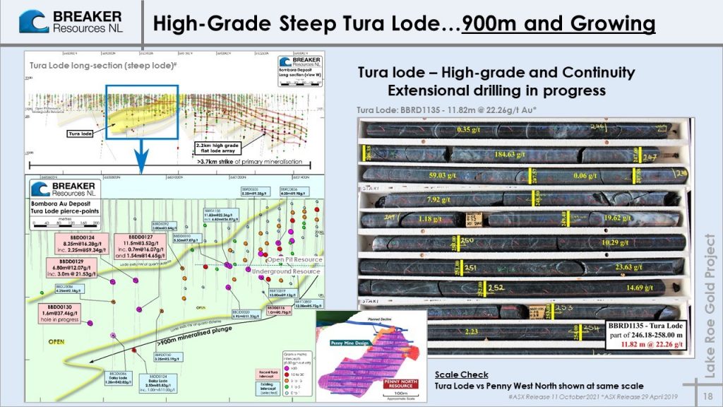 Map Lake Roe Lake Roe Gold Project - Breaker Resources NL